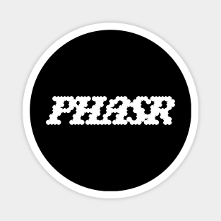 PHASR Puff Logo White Magnet